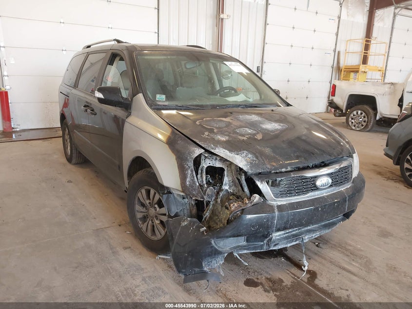 2012 Kia Sedona Lx VIN: KNDMG4C74C6485693 Lot: 45543990