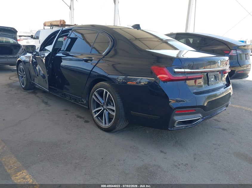 Vin: wba7w4c03nck83772, lot: 46042291, bmw 745e xdrive 20223