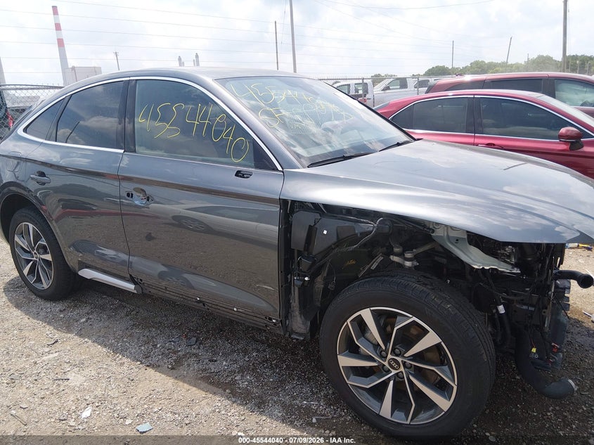 2022 Audi Q5 Sportback Premium Plus 45 Tfsi S Line Quattro S Tronic VIN: WA15AAFY7N2127503 Lot: 45544040