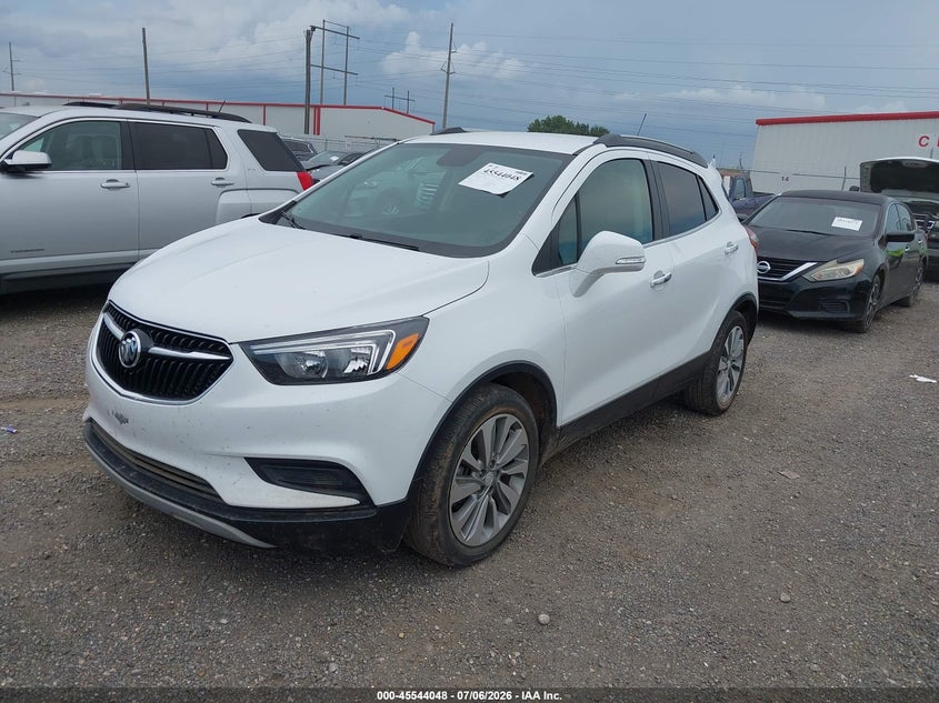 Vin: kl4cjasb5jb712244, lot: 46042317, buick encore preferred 20182