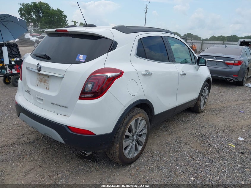 Vin: kl4cjasb5jb712244, lot: 46042317, buick encore preferred 20184