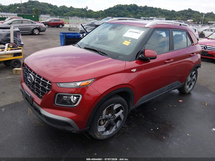 2024 Hyundai Venue Limited, Left Rear, IAAI, VIN KMHRC8A39RU337127 — photo 2