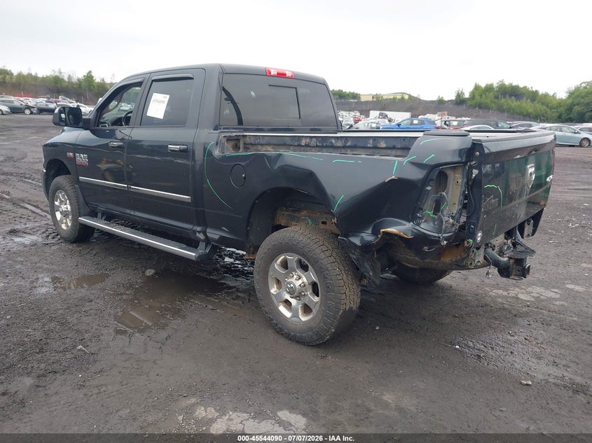Vin: 3c6ur5dj1jg209095, lot: 46042358, ram 2500 big horn  4x4 6'4 box 20183