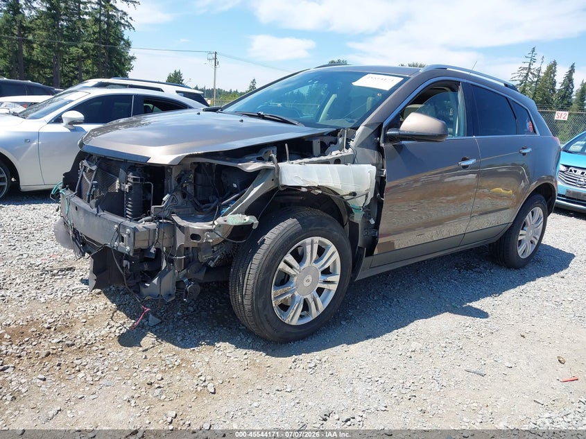 2014 Cadillac SRX, Front End, IAAI, VIN 3GYFNBE36ES581539 — photo 2