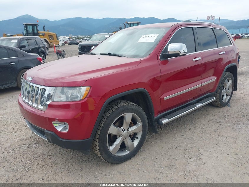 Vin: 1j4rr6gg0bc586326, lot: 46042444, jeep grand cherokee overland 20112