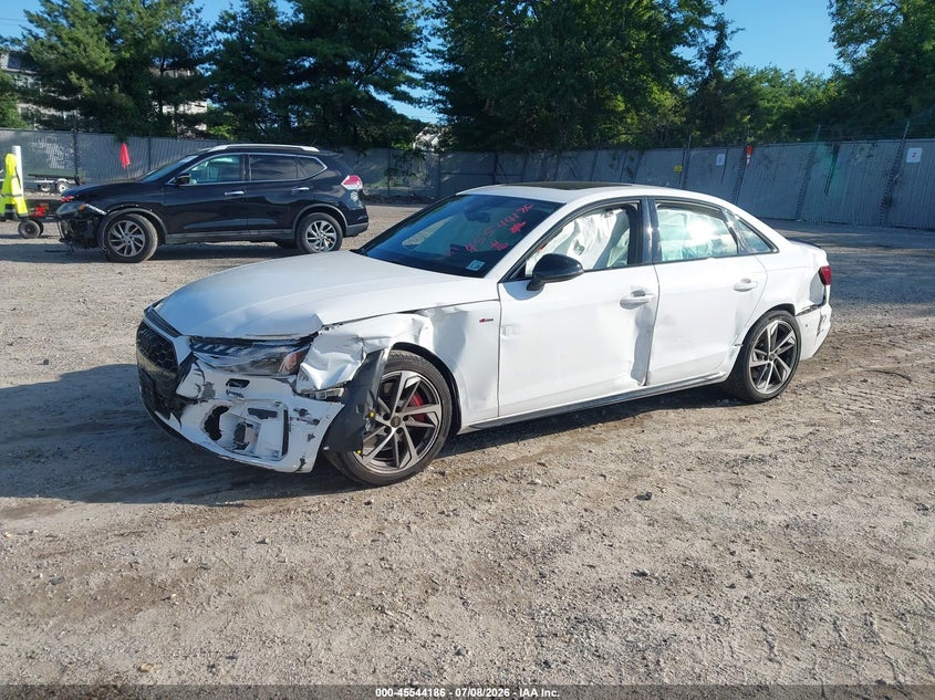 Vin: waufaaf48pa052453, lot: 46042455, audi a4 prestige 45 tfsi s line quattro s tronic 20232