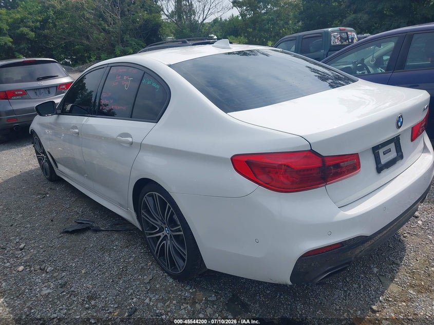 Vin: wbaje5c56kww27003, lot: 46042469, bmw 540i 20193