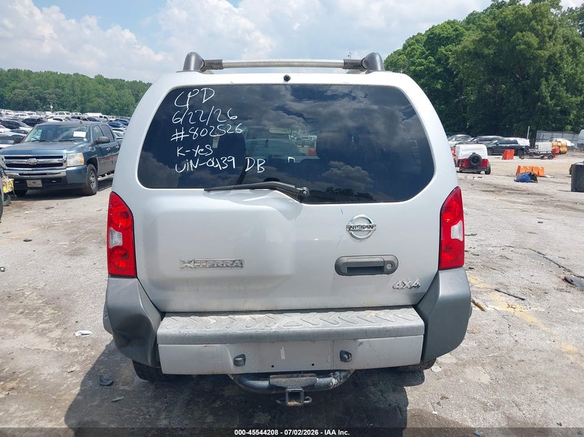 2010 Nissan Xterra Off Road VIN: 5N1AN0NW1AC500439 Lot: 45544208