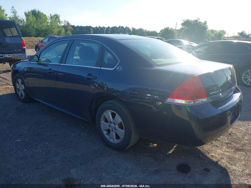 2009 CHEVROLET IMPALA SEDAN 3.5L V-6 VVT, 211HP