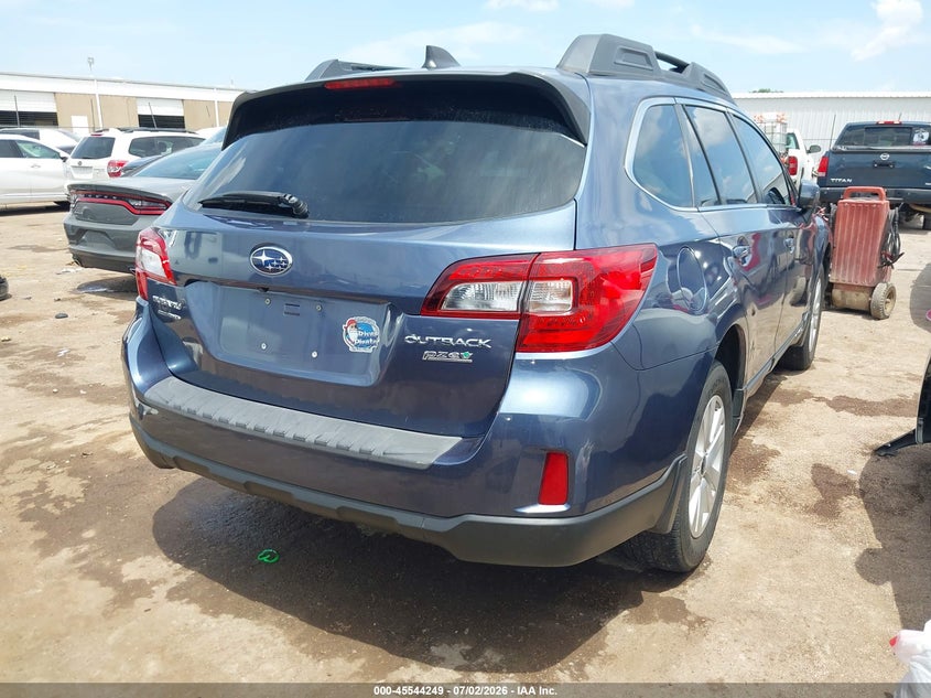 Vin: 4s4bsadc0h3282482, lot: 46042518, subaru outback 2.5i premium 20174