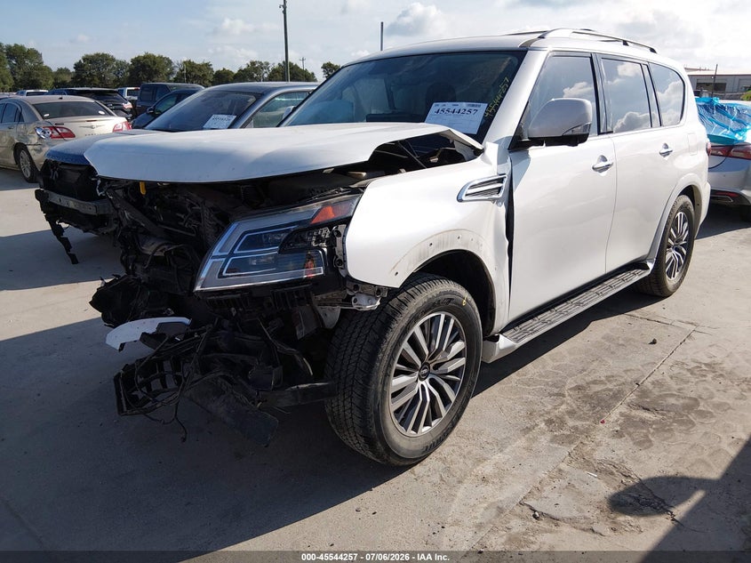 Vin: jn8ay2bbxp9835671, lot: 46042526, nissan armada sl 4wd 20232