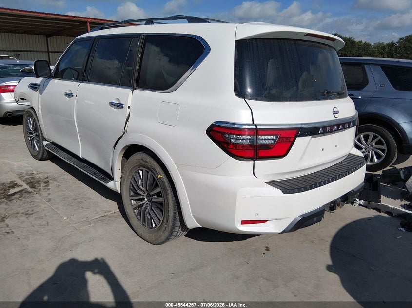 Vin: jn8ay2bbxp9835671, lot: 46042526, nissan armada sl 4wd 20233