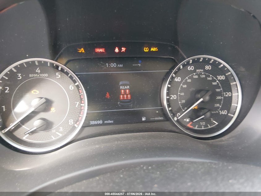 2023 Nissan Armada Sl 4Wd VIN: JN8AY2BBXP9835671 Lot: 45544257