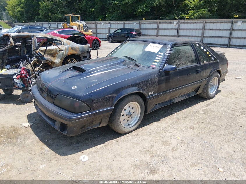 1988 Ford Mustang, Звичайний знос, IAAI, VIN 1FABP42E9JF174075 — фото 2