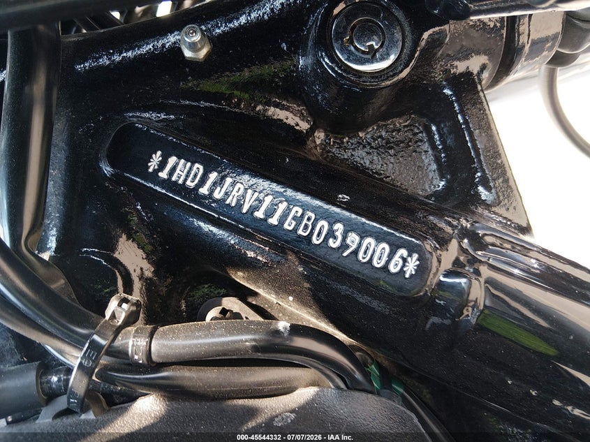2016 Harley-Davidson Fls Softail Slim VIN: 1HD1JRV11GB039006 Lot: 45544332