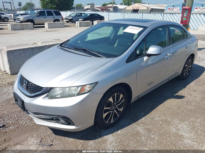 2013 Honda Civic, Unknown, IAAI, VIN 19XFB2F93DE256684 — photo 2