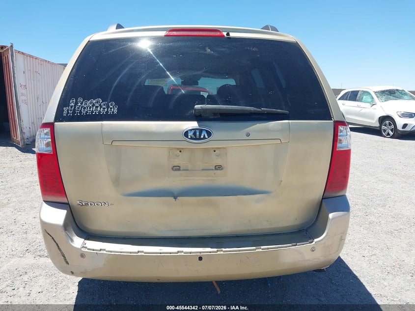 2010 Kia Sedona Lx VIN: KNDMG4C34A6325422 Lot: 45544342