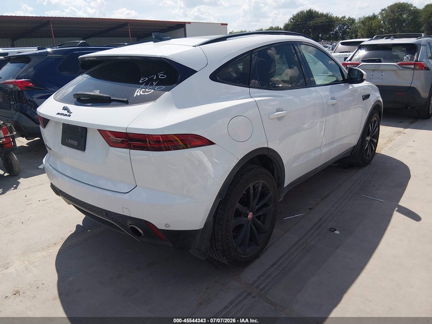 Vin: sadfp2fx0n1031194, lot: 46042612, jaguar e-pace se p250 awd automatic 20224
