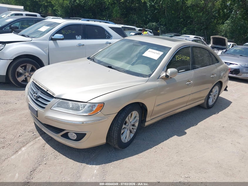 2011 HYUNDAI AZERA SEDAN 3.3L V-6 DOHC, VVT, 260HP