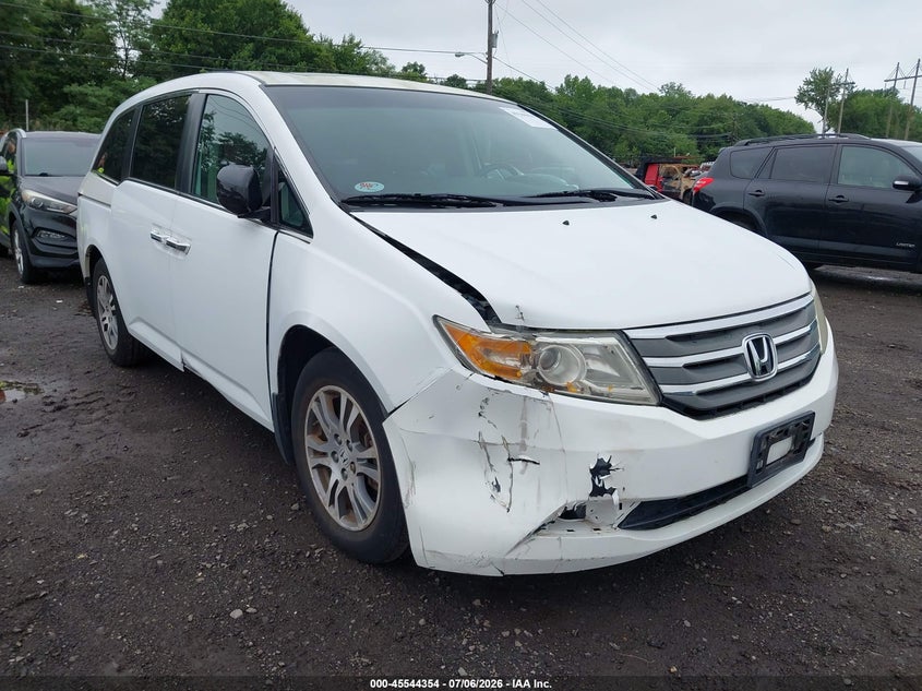 2012 Honda Odyssey Ex-L VIN: 5FNRL5H67CB051828 Lot: 45544354