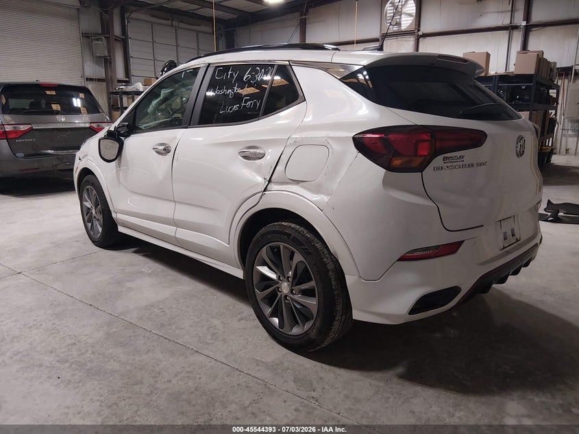 Vin: kl4mmdsl1mb121029, lot: 46042663, buick encore gx fwd select 20213