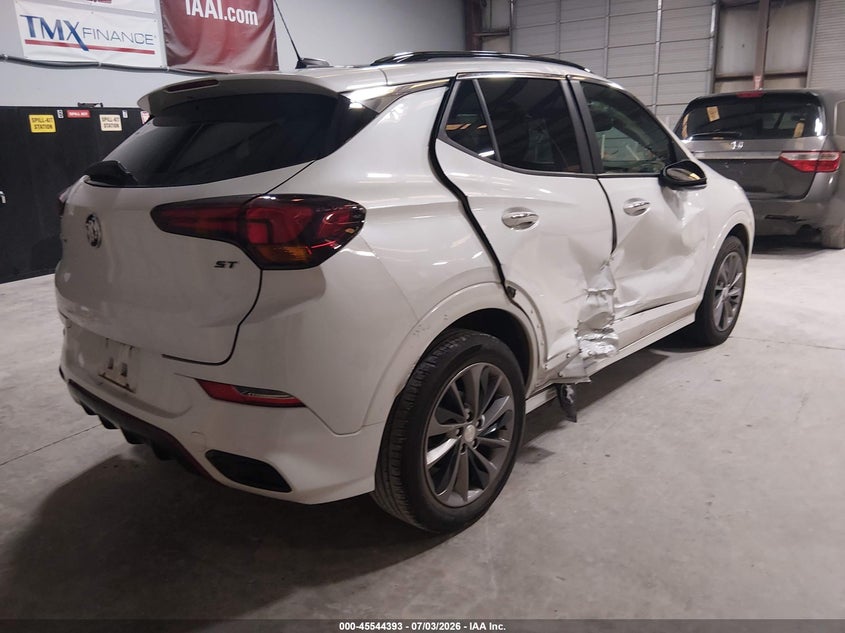 Vin: kl4mmdsl1mb121029, lot: 46042663, buick encore gx fwd select 20214