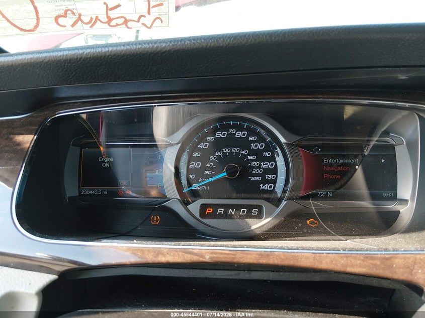 2015 Ford Taurus Limited VIN: 1FAHP2F87FG170854 Lot: 45544401