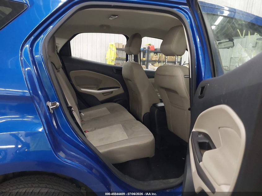 2019 Ford Ecosport S VIN: MAJ6S3FL3KC257510 Lot: 45544409