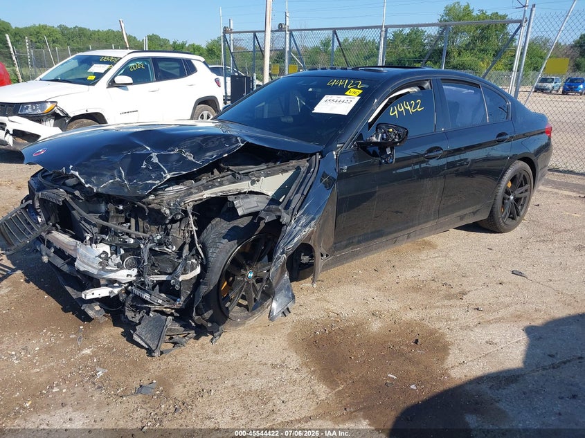 Vin: wbaje7c38hg888341, lot: 46042691, bmw 540i xdrive 20172