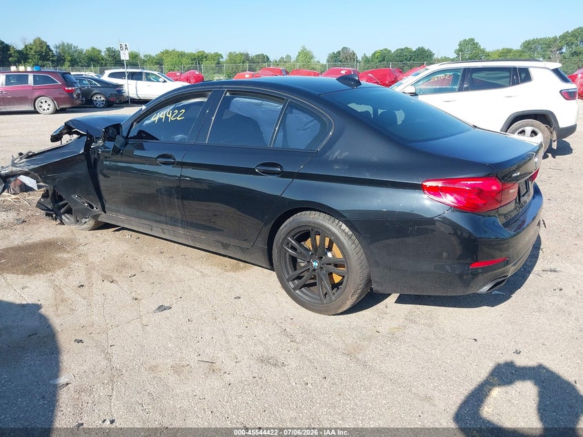 Vin: wbaje7c38hg888341, lot: 46042691, bmw 540i xdrive 20173