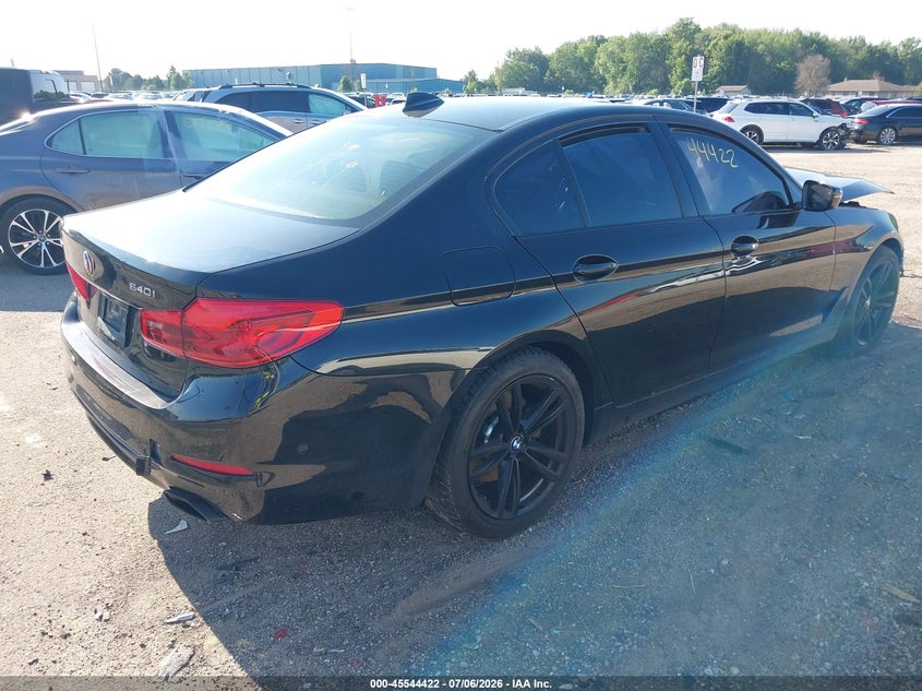Vin: wbaje7c38hg888341, lot: 46042691, bmw 540i xdrive 20174