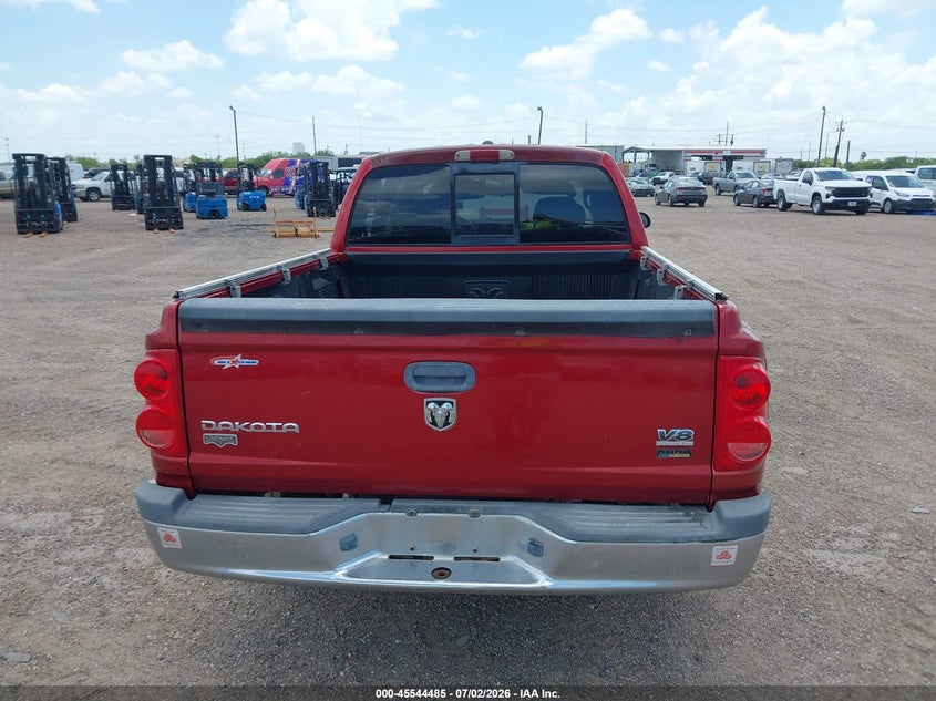 2008 Dodge Dakota Laramie VIN: 1D7HW58N08S633554 Lot: 45544485