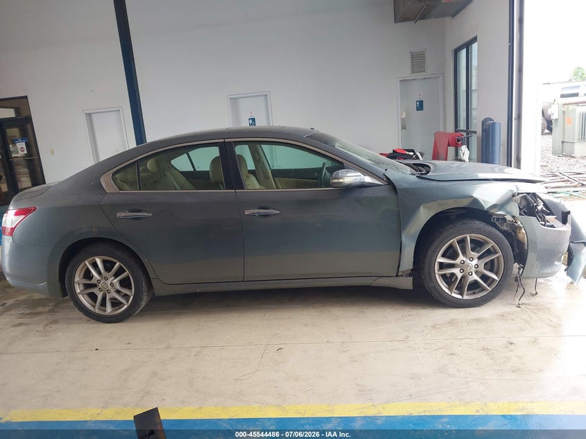 NISSAN MAXIMA 2009 VIN 1N4AA51E39C813536