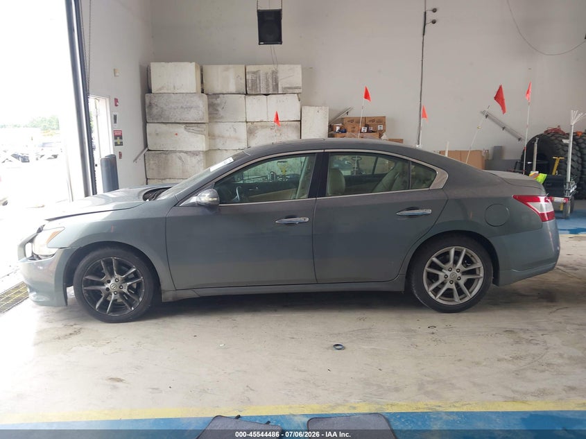 NISSAN MAXIMA 2009 VIN 1N4AA51E39C813536