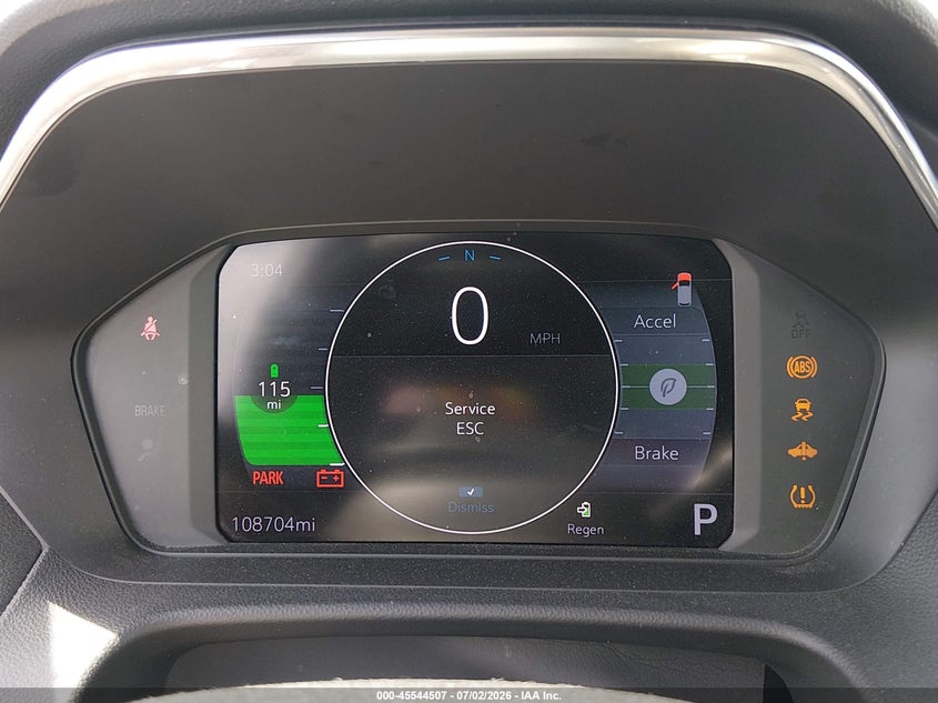 2023 Chevrolet Bolt Euv Fwd Lt VIN: 1G1FY6S04P4135187 Lot: 45544507