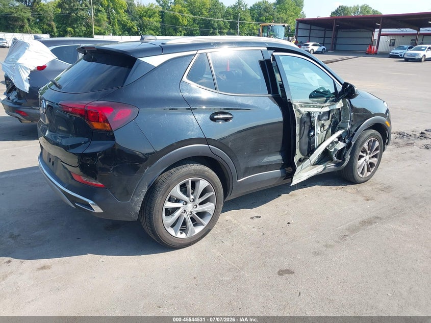 Vin: kl4mmgsl9pb157606, lot: 46042800, buick encore gx essence awd 20234