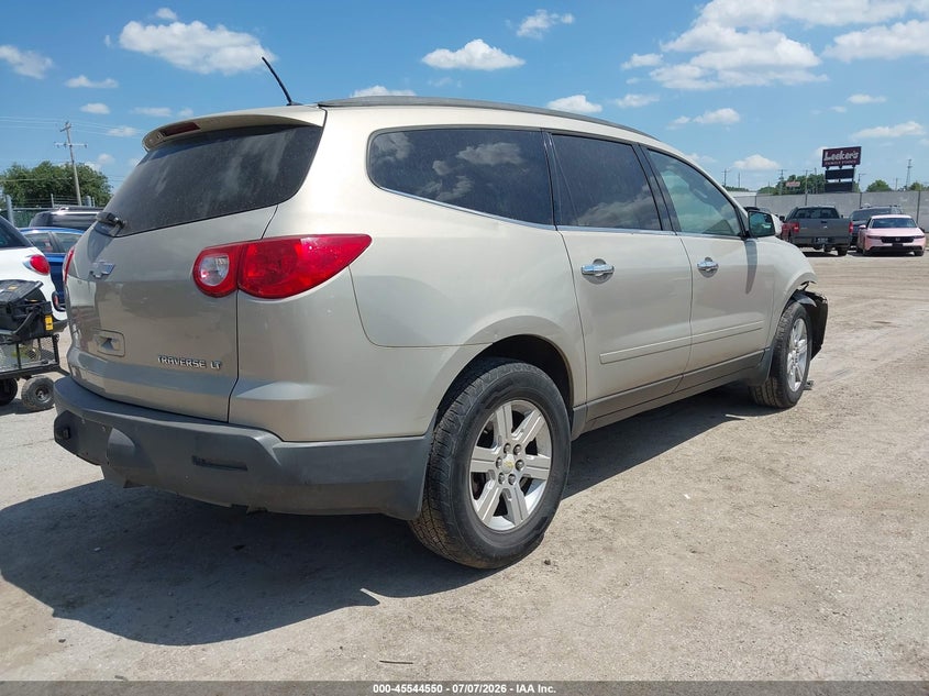 Vin: 1gnkrged3bj234009, lot: 46042819, chevrolet traverse lt w/1lt 20114