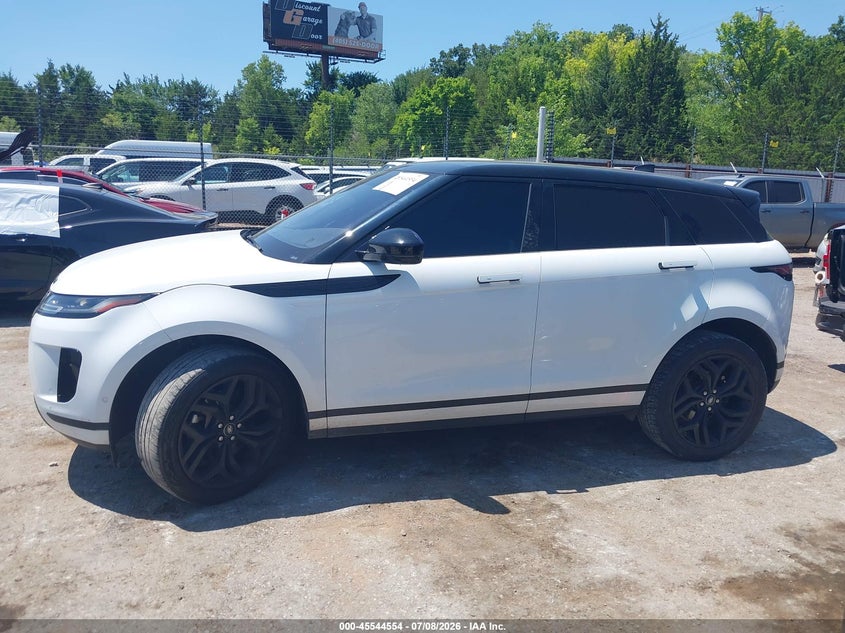 2020 Land Rover Range Rover Evoque Se VIN: SALZP2FX3LH115418 Lot: 45544554