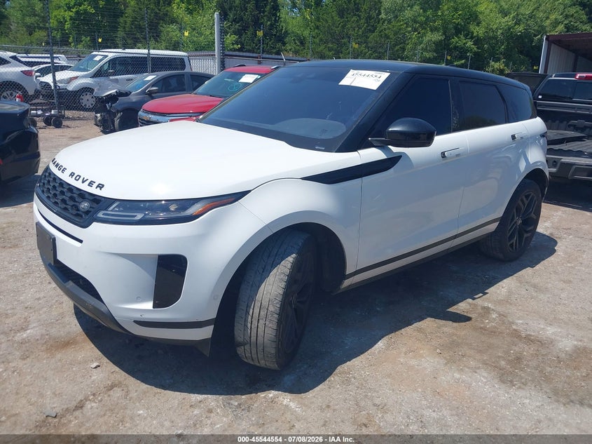 Vin: salzp2fx3lh115418, lot: 46042823, land rover range rover evoque se 20202