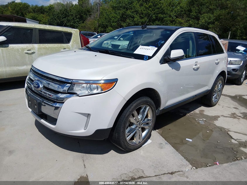 2014 Ford Edge, Звичайний знос, IAAI, VIN 2FMDK4KC4EBA90488 — фото 2