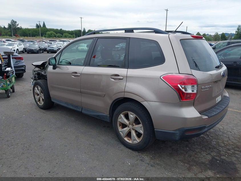 2014 SUBARU FORESTER auction photo 3