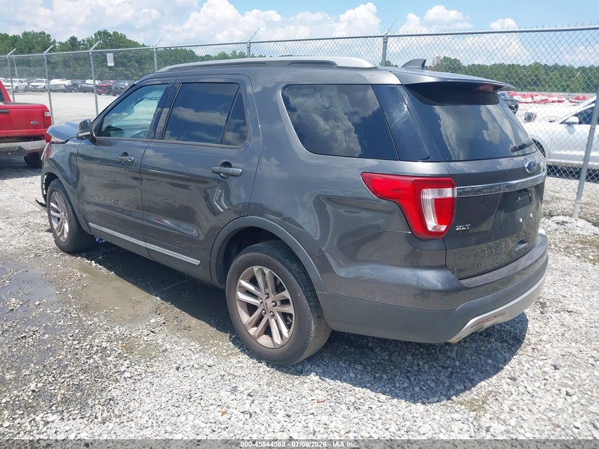 Vin: 1fm5k7d84ggb19370, lot: 46042857, ford explorer xlt 20163
