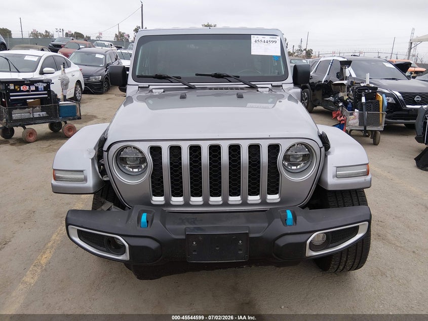 2021 Jeep Wrangler 4Xe Unlimited Sahara 4X4 VIN: 1C4JJXP60MW704481 Lot: 45544599