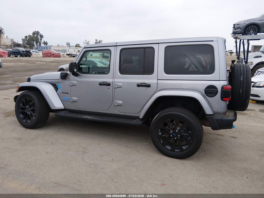 2021 Jeep Wrangler 4Xe Unlimited Sahara 4X4 VIN: 1C4JJXP60MW704481 Lot: 45544599