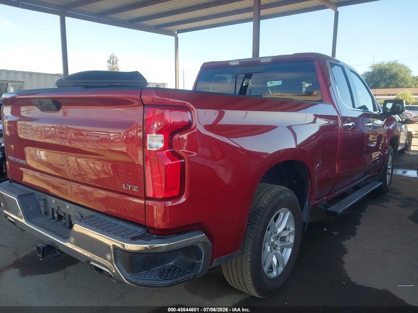 Vin: 1gcrygedxlz194265, lot: 46042870, chevrolet silverado 1500 4wd  standard bed ltz 20204