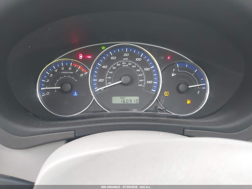 2010 SUBARU FORESTER auction photo 7