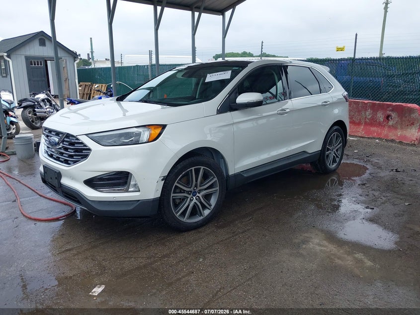 2020 Ford Edge, Front End, IAAI, VIN 2FMPK4K96LBB32383 — photo 2