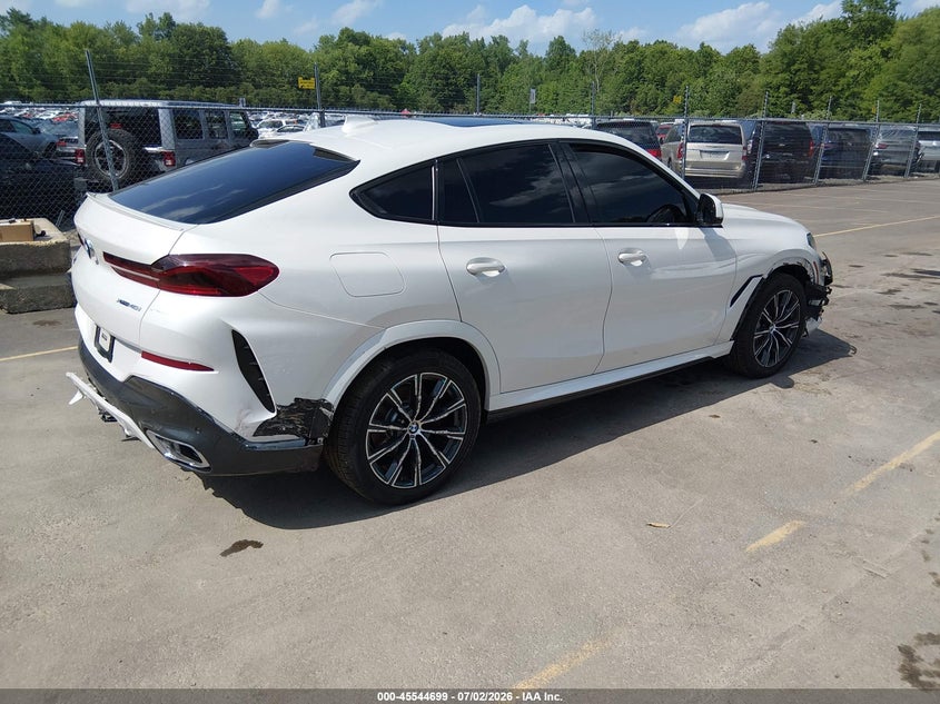 2021 BMW X6 auction photo 4