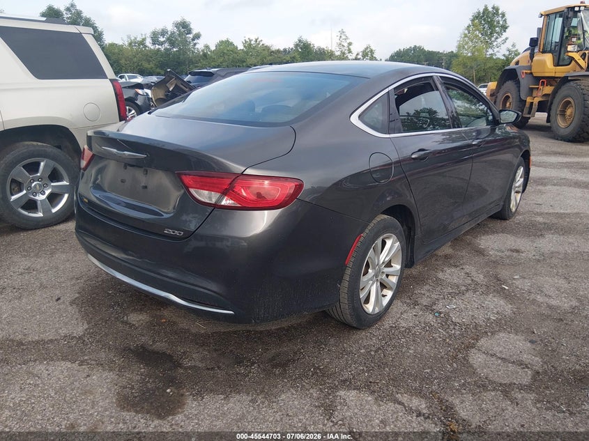 2016 CHRYSLER 200 auction photo 4
