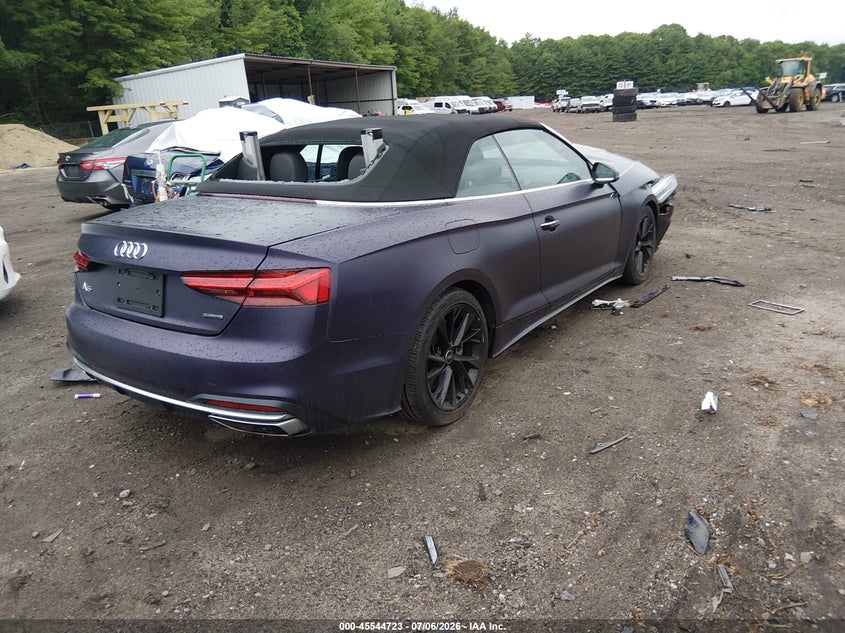 2022 AUDI A5 CABRIOLET auction photo 4